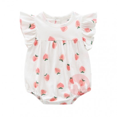 baby body new Arrival Toddler Clothing, Summer sleeveless baby girls' romper with hairband newborn baby cotton bodysuitH