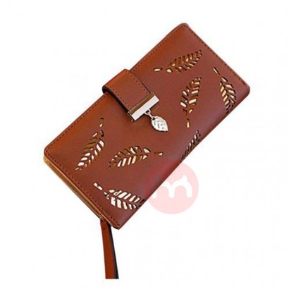 OEM Matte Leather Small Women Wallet Mini Womens Wallets And Purses Long Female Coin Purse Credit Card Holder