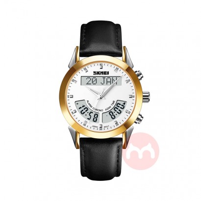 Skmei Q036 Elegant leather watch di...