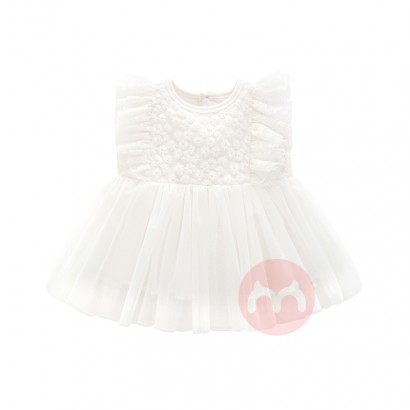 Princess Baby Girl Dress Lace Infan...