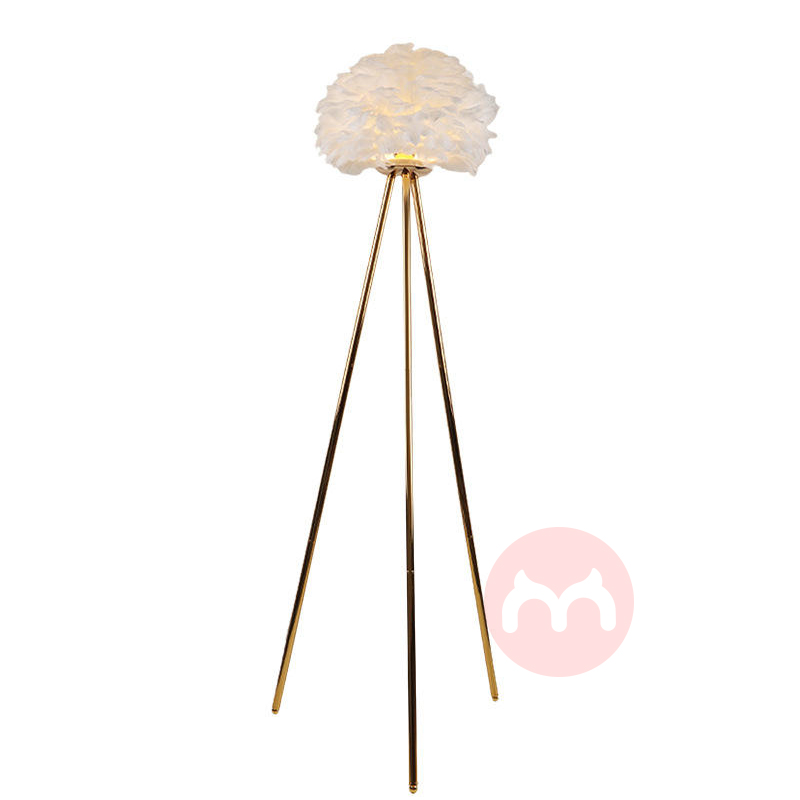 All copper floor lamp modern minima...