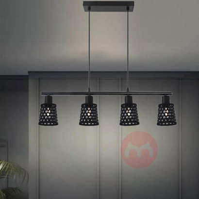 Nordic modern Company Outlook simple black meter ball pendant lamps bar room decorative led chandelier lights