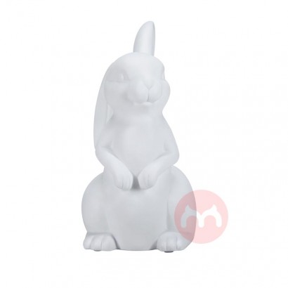 Bulk Home decorative bedside lamp cheap cute rabbit shape battery porcelain table lamp