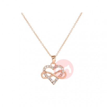 Helpushine Korean Trend Heart Necklace Titanium Steel Necklace Women's Choker Necklace Wholesale