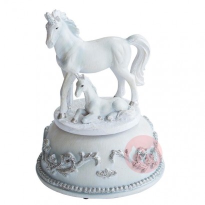 MSA Christmas movement Unicorn music box