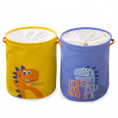 ZHONGGAOLarge dinosaur children toys organizer storage bucket household dirty clothes storage baskets