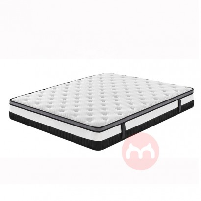 Queendom Hotsale bedroom furniture made in china vacuum compress coil spring mattress