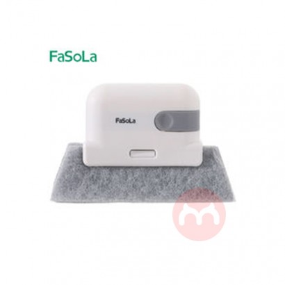 FaSoLa Window Track Cleaner Window Groove Cleaning Brush Tools Window Gap Cleaning Sponge Cloth