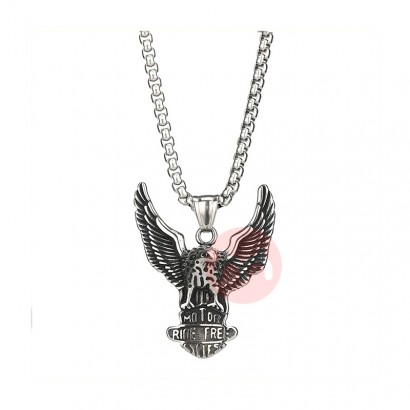 Stainless Steel Necklace Wholesale Hot Sale Vintage Eagle Necklace For Men