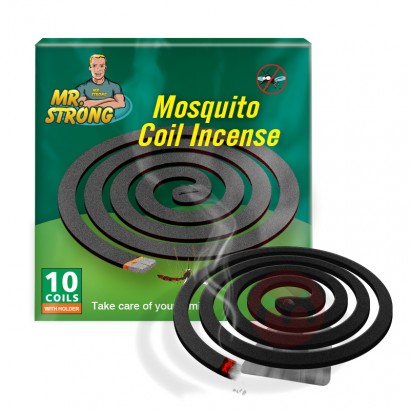 MR.STRONG BSCI Approved Smokeless Mosquito Coil Up To 12 hours Protection with OEM service