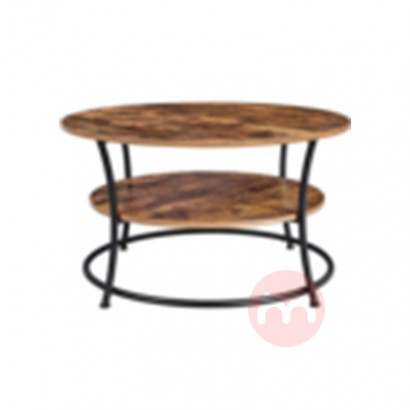 VASAGLE Furniture Wholesalers Living Room custom Rustic Wood Tea Table Salontafel Metal Frame Wooden Top Coffee Table