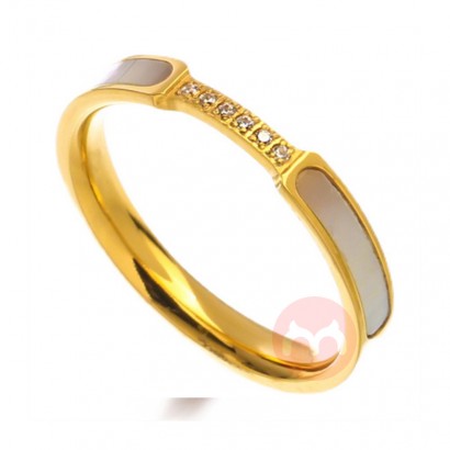 INS Stainless Steel Ring Trend Ring Color Preservation Ring Jewelry for Women