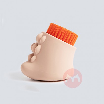 fuyuan 2022 New Dinosaur Laundry Brush Underwear Cleaning Brush Multi-function Soft Silicone Brush Creative Household