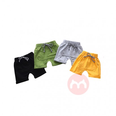 JINXI comfortable little boy shorts with solid cotton pockets