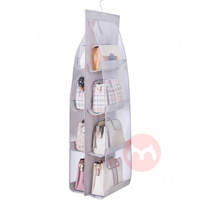 Bag wardrobe transparent storage hanging bag