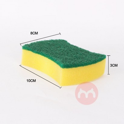 AODI guangzhou Wholesale low price Double sided 2in1 Scoure scrubber dishwashing Kitchen cleaning tool sponges  scouring