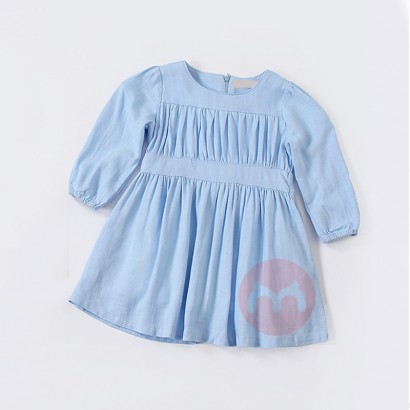 JINXI Winter thickens children in blank linen dresses