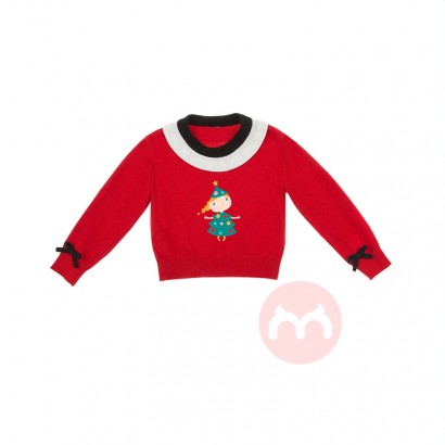 Misswinnie Soft Cotton Christmas sweater for girls