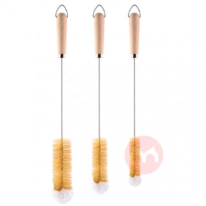 Multi functional test tube bottle brush long handle baby cleaning bottle brush set for cleaning milk bottles and teapots