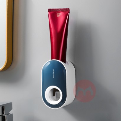 Chulan Automatic Toothpaste Dispenser Squeezers Toothpaste Tooth Toothbrush Holder Wall Mount Stand Home Bathroom Access