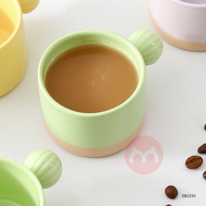 Macarone ball handle coffee cup