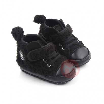 OEM Soft sole non-slip plush warm baby walking kids shoes