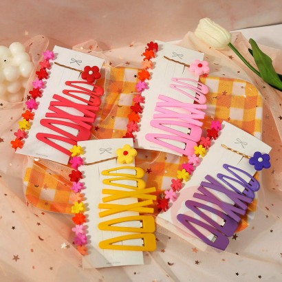 Children's Rainbow sweet hairpin hairpin