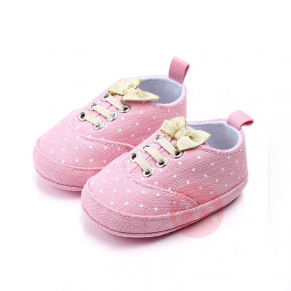 OEM Bow canvas sneaker girl kids shoes