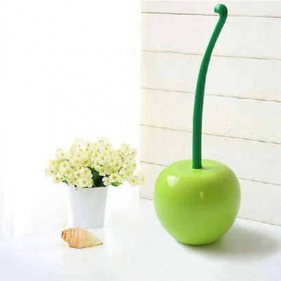 Lifeasy Creative cute cherry plastic toilet brush