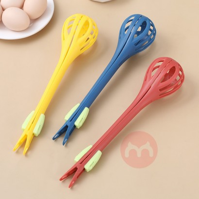 Non slip and easy to clean multi-function egg scooping and beating machine