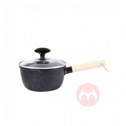 High quality Japanese non stick mini milk cooker with wooden handle