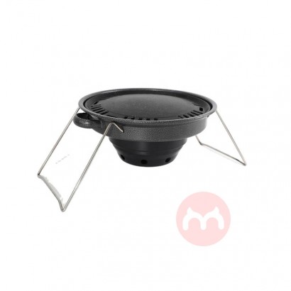 Folding Black outdoor portable BBQ equipment