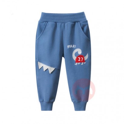 27kids 100% cotton cartoon boy pants