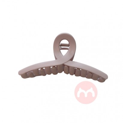 Large acrylic matte plastic hair clip