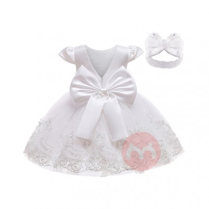 LZH Toddler Baby Clothing Girl Bowk...