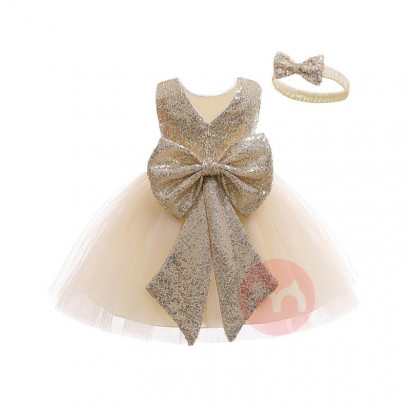 LZH Halloween Sequins Bow Baby Newb...