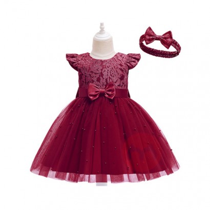 LZH Baby Clothing Girl Lace Princes...