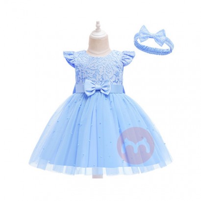 LZH Baby Clothing Girl Lace Princes...