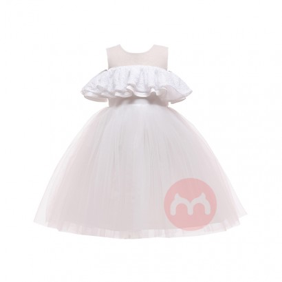 LZH girls party dresses Ruffles Wed...