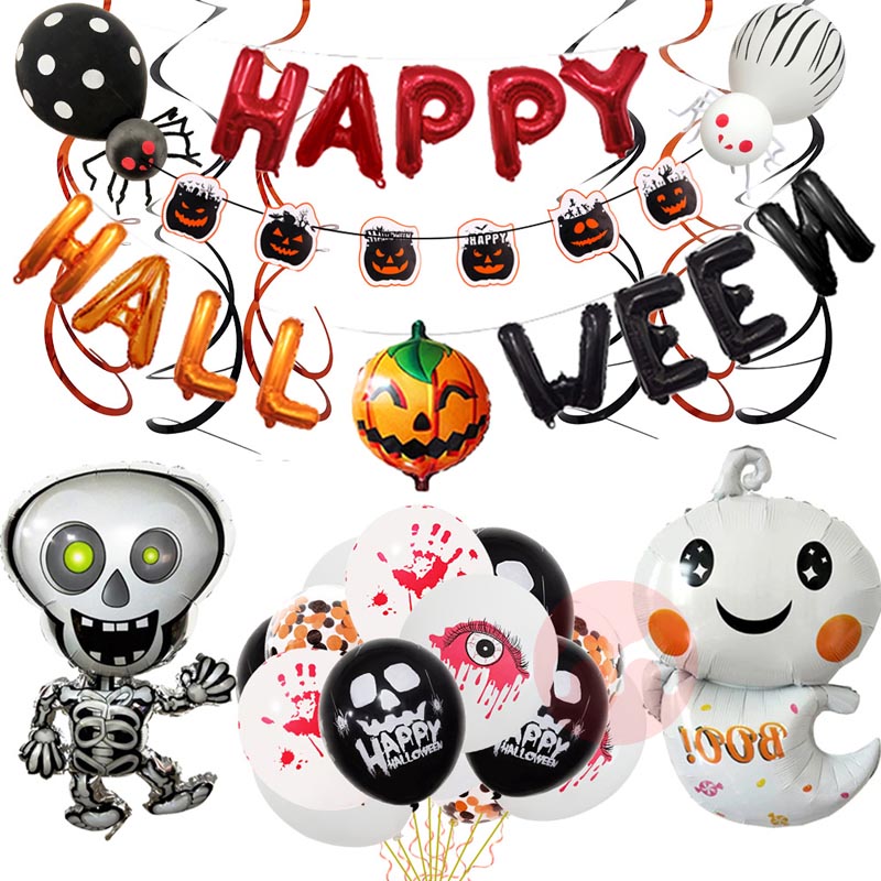 Nice Halloween Balloon Set Holiday ...