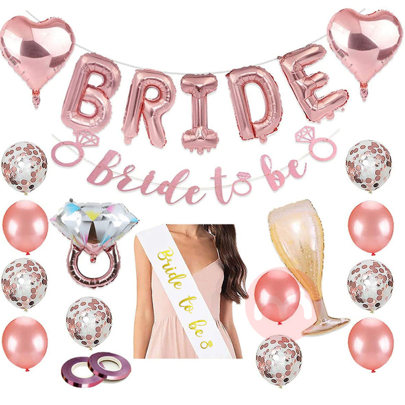 PAFU Rose Gold Bachelorette Party S...