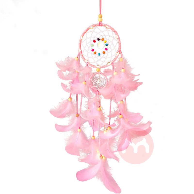 Zhe xi Dream catcher with lamp stri...