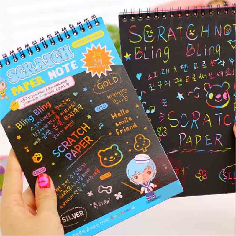 [3 sets]Magic scratch Book Children...