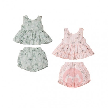 JINXI A girl's dress set of sleevel...