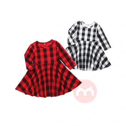 JINXI Children's Plaid Fashion Girl...