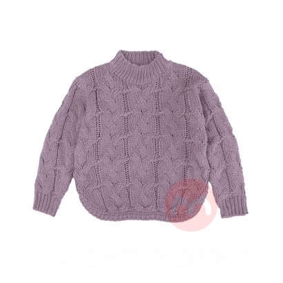 Misswinnie Pure color wool sweater ...