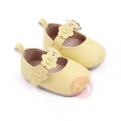 OEM Pu leather walking kids shoes w...