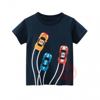 27kids Cartoon car picture collar b...