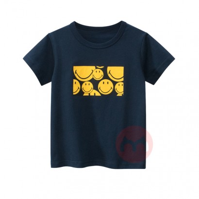 27kids Blue casual cartoon cotton s...