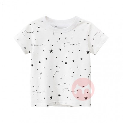 27kids Basic white creative star pr...